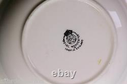 Royal Worcester Embassy Gold Set of Two 8 1/4 Wide Soup Bowls Bowl