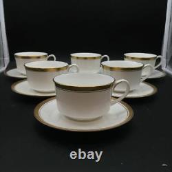 Royal Worcester Empire 12 Piece Lot 6 Tea Cup & Saucer Sets Lot Ch7043