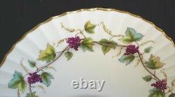 Royal Worcester England Baccanal Set of 10 Salad Plates Grapevine 8