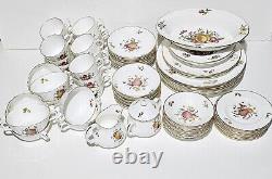 Royal Worcester England DELECTA BIG LOT 74 pieces! Bowls, Cups, Creamer and more