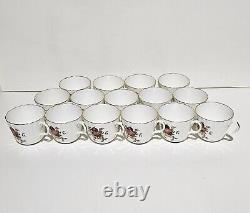 Royal Worcester England DELECTA BIG LOT 74 pieces! Bowls, Cups, Creamer and more