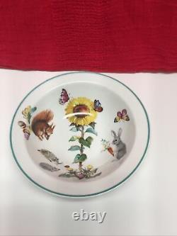 Royal Worcester England Porcelain 1970 A Skippety Tale Childs Set Bowl Plate