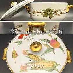Royal Worcester Evesham Gold 1961 Dinner Service Setting for 8 England 60 Pieces