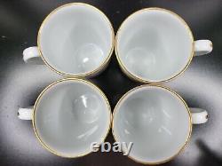 Royal Worcester Evesham Gold 6 Peach Black Currant 4 Apple Cherry Mug Set Lot