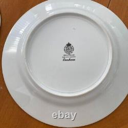 Royal Worcester Evesham Gold Dinner Plate 6 Set 25cm