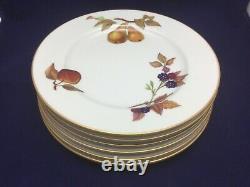 Royal Worcester Evesham Gold Small Serving Plates 8.5 Set of 6