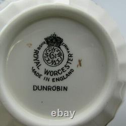Royal Worcester Fine Bone China Dunrobin 15pc Demitasse Coffee Set