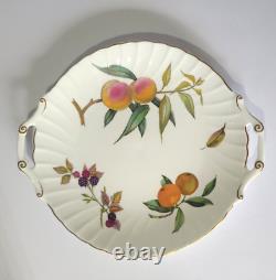 Royal Worcester Fine Porcelain Evesham Fruit Print Dinnerware Set Of 21