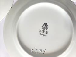 Royal Worcester Fine Porcelain Evesham Fruit Print Dinnerware Set Of 21