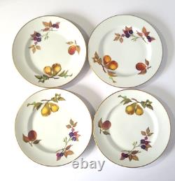 Royal Worcester Fine Porcelain Evesham Fruit Print Dinnerware Set Of 21