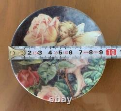 Royal Worcester Flower Fairies Mini Plate 9.5cm 8 pieces set Cicely Mary Barker