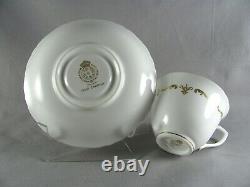 Royal Worcester Gold Chantilly Dinnerware, 20pc, Service for 4, scalloped