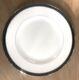 Royal Worcester HOWARD BLACK PLATINUM Set of 12 Dinner Plates 10 3/4 ENGLAND