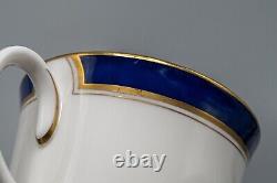 Royal Worcester Howard Cobalt Cup and Saucers Set of 12 FREE USA SHIPPING