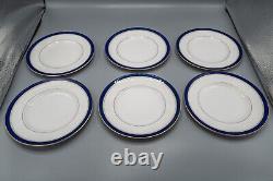 Royal Worcester Howard Cobalt Salad Plates Set of 12 -8 FREE USA SHIPPING