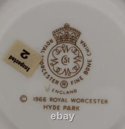 Royal Worcester Hyde Park 5 Piece Place Setting