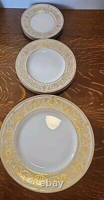 Royal Worcester Hyde Park Dinner Plate Set Of 4 Place Settings