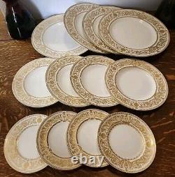 Royal Worcester Hyde Park Dinner Plate Set Of 4 Place Settings