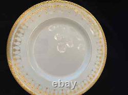 Royal Worcester Imperial White five piece service for 12 Bone china swags Englan