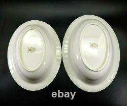 Royal Worcester Kempsey Oval Bowl Or Casserole Set Of 2 Floral