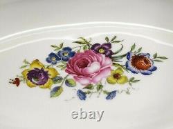 Royal Worcester Kempsey Oval Bowl Or Casserole Set Of 2 Floral