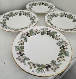 Royal Worcester Lavinia Soup Plate Set Of 4