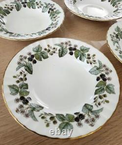 Royal Worcester Lavinia Soup Plate Set Of 4