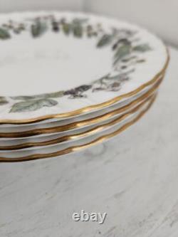 Royal Worcester Lavinia Soup Plate Set Of 4