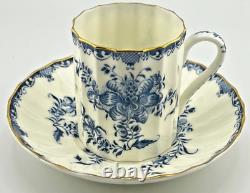 Royal Worcester Mansfield Demitasse Cup And Saucer Set Of 5