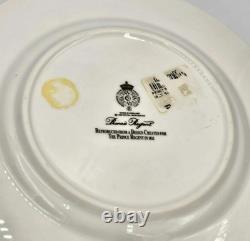 Royal Worcester PRINCE REGENT Set/2 Accent Salad Plates EXCELLENT+ Bone China