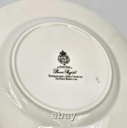 Royal Worcester PRINCE REGENT Set/2 Accent Salad Plates EXCELLENT+ Bone China