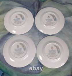 Royal Worcester Peter Pan Collection Plate All 4 types set Lucy Atwell 1988