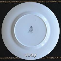 Royal Worcester Plates Set of 12 Lots of gold. 10 1/2