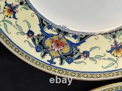 Royal Worcester Porcelain 10 Dinner Plates Set Of 4 Euc