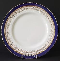 Royal Worcester Regency Blue and White 5 Piece Place Setting