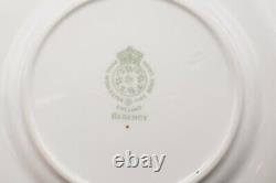 Royal Worcester Regency Green Bread Plates Set of 13- 6 FREE USA SHIPPING