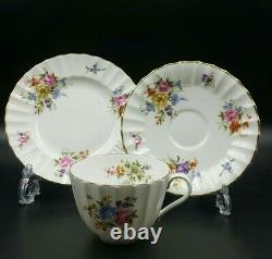 Royal Worcester Roanoke Tea Cups/Saucers/Plates etc. Complete Tea Set