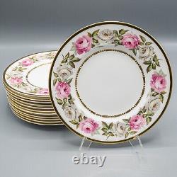 Royal Worcester Royal Garden Salad Plates 8 Set of 12 FREE USA SHIPPING