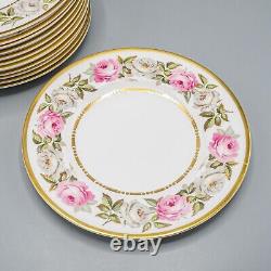 Royal Worcester Royal Garden Salad Plates 8 Set of 12 FREE USA SHIPPING