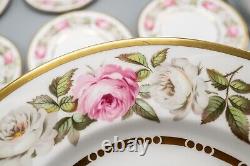 Royal Worcester Royal Garden Salad Plates 8 Set of 12 FREE USA SHIPPING