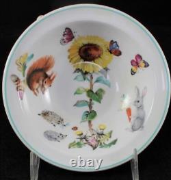 Royal Worcester SKIPPETY TALE 3-Piece Child's Set Plate Bowl & Cup A+ CONDITION