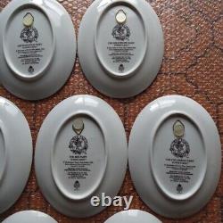 Royal Worcester Sicily Mary Barker Fairy of Flowers commemorative plates 10set
