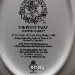 Royal Worcester Sicily Mary Barker Fairy of Flowers commemorative plates 10set