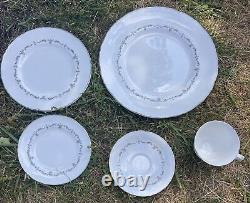 Royal Worcester Silver Chantilly 4 Sets England ©1963