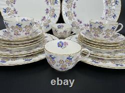 Royal Worcester Valentine 5 Piece Place Setting x 4 Bone China England 20 Pieces