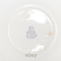 Royal Worcester Viceroy Gold Rimmed Soup Bowls 8 Vintage Set of 7