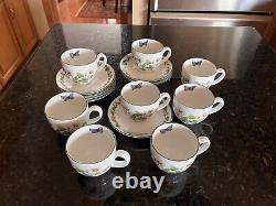 Royal Worcester Vintage 1990s Discontinued Worcester Herbs Tea Set