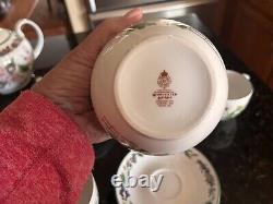 Royal Worcester Vintage 1990s Discontinued Worcester Herbs Tea Set