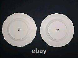 Royal Worcester Z 2218 10.5 Dinner Plates Gold Rim Trim Set of 10