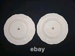 Royal Worcester Z 2218 10.5 Dinner Plates Gold Rim Trim Set of 10